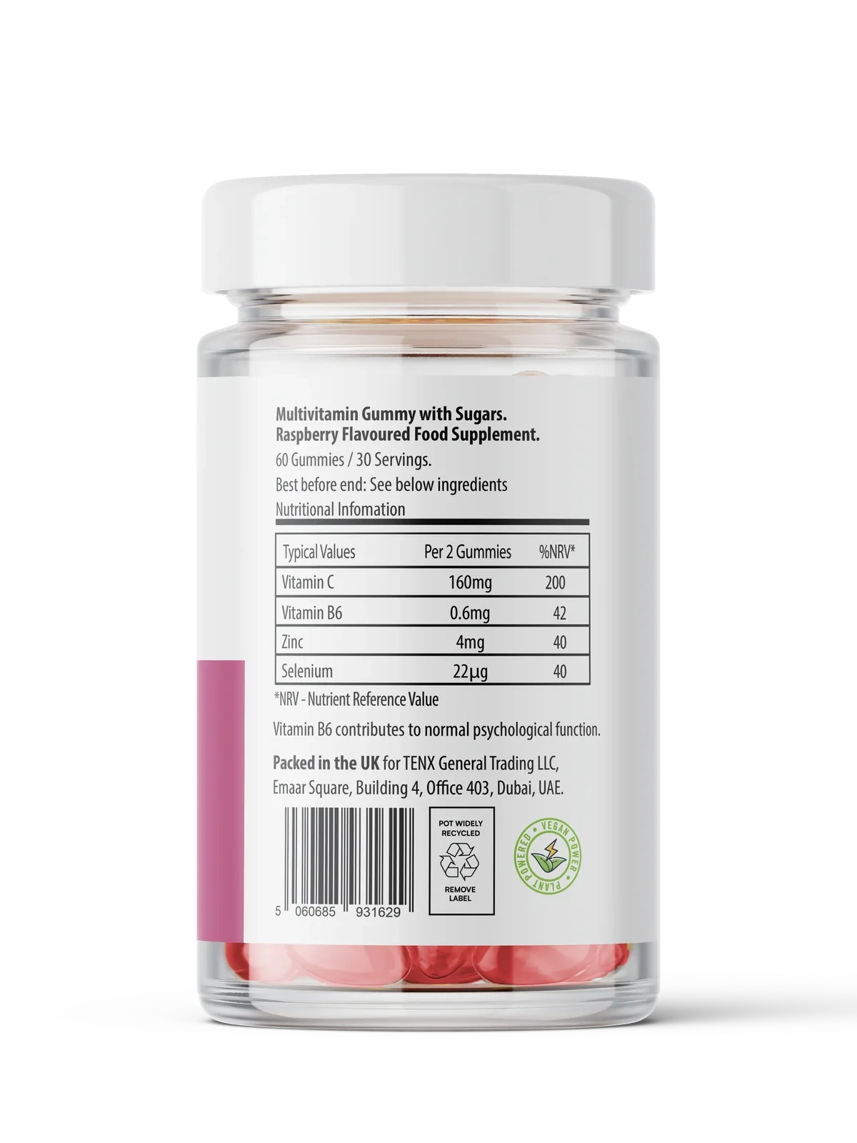 10x Athletics Multi Vitamin 60 Gummies 30 Serving