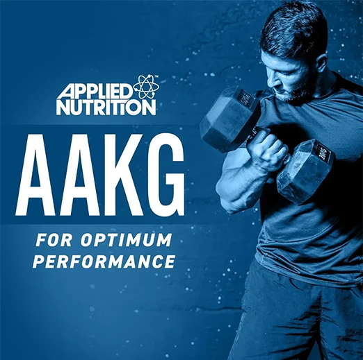 AAKG – Applied Nutrition | Arginine Alpha-Ketoglutarate for Pump, Blood Flow & Performance 300 Gram 100 Servings
