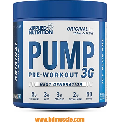 Applied Nutrition Pump 3g Pre Workout With (250Mg Caffeine)