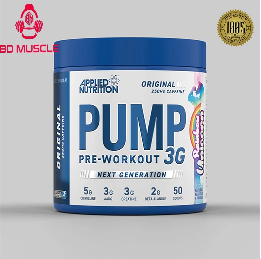Applied Nutrition Pump 3g Pre Workout With (250Mg Caffeine)