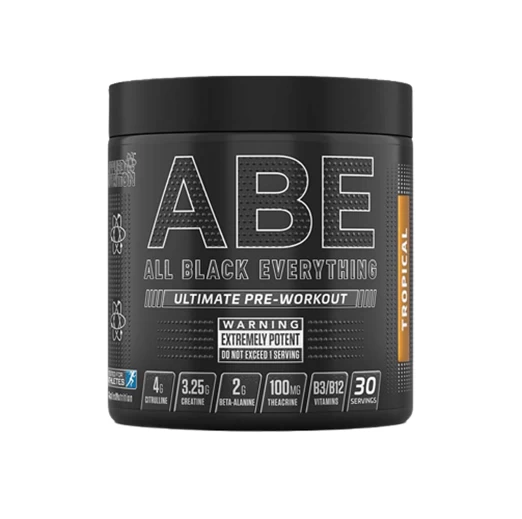Applied Nutrition ABE- ALL Black Everything Extremely Potent Pre-Workout Powder 375 Gram (30 Serving)