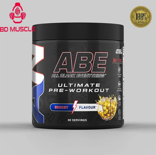 Applied Nutrition ABE- ALL Black Everything Extremely Potent Pre-Workout Powder 375 Gram (30 Serving)