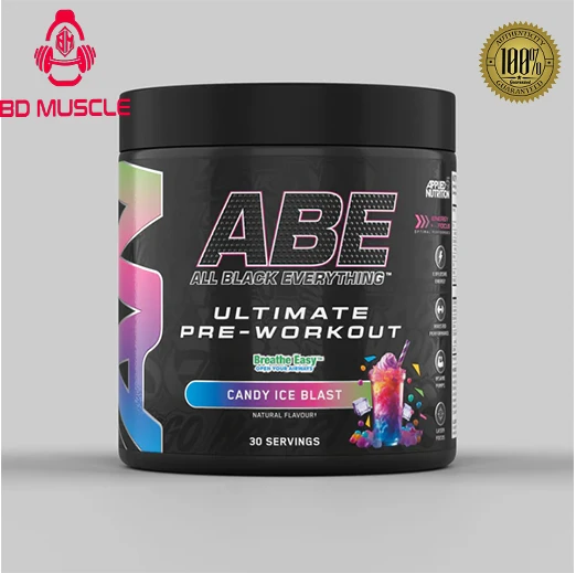 Applied Nutrition ABE- ALL Black Everything Extremely Potent Pre-Workout Powder 375 Gram (30 Serving)