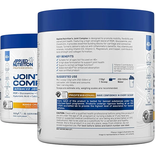 Applied Nutrition Advance Joint complex Supplement For Over 40s 300g | 30 Servings