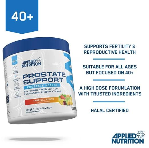 Applied Nutrition Advance Prostate Support Supplement For Over 40s 300g | 30 Servings | Mixed Berry