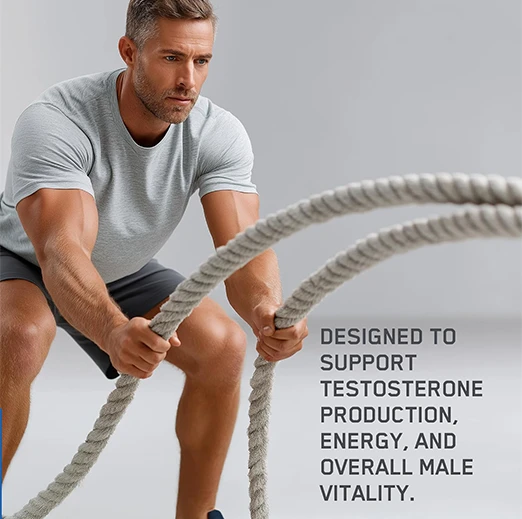 Applied Nutrition Advance TRT Testosterone Support Supplement For Men Over 40s 300g | 30 Servings | Orange Brust