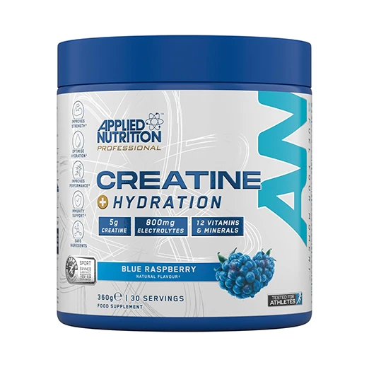 Applied Nutrition Creatine + Hydration Powder | Electrolytes & Vitamins for Muscle Recovery & Performance| 360g | 30 Servings