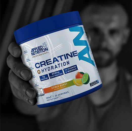 Applied Nutrition Creatine + Hydration Powder | Electrolytes & Vitamins for Muscle Recovery & Performance| 360g | 30 Servings
