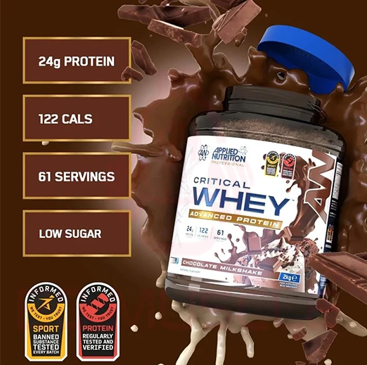 Applied Nutrition Critical Whey Protein 2kg 61 Serving