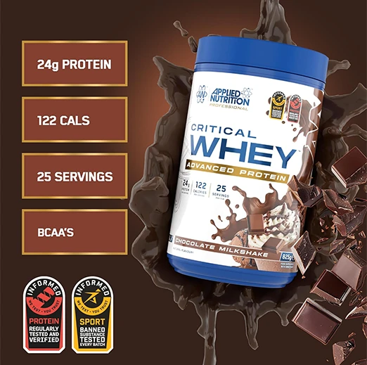 Applied Nutrition Critical Whey Protein 825G (25 Serving)