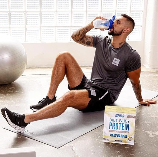 Applied Nutrition Diet Whey - High Protein Powder Supplement, Low Carb & Sugar, for Weight Management with CLA, L Carnitine, Green Tea (1kg - 40 Servings)