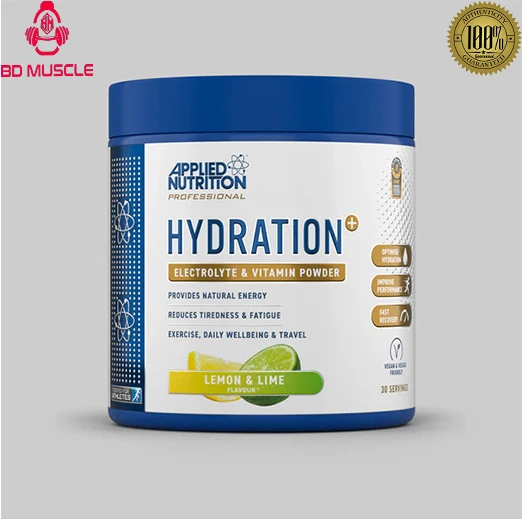 Applied Nutrition Hydration+ Complete Electrolyte And Vitamin Powder 240G 30 Serving