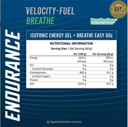 Applied Nutrition Isotonic Energy Gel 60ml
