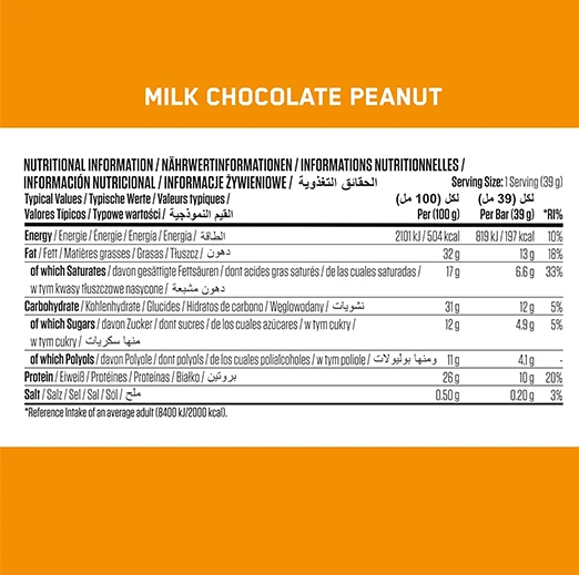 Applied Nutrition Protein Wafer Bar – High Protein Wafer Snack with 10g Protein Per Bar Milk Chocolate Coated Light Crispy Texture (39g Bar)*12