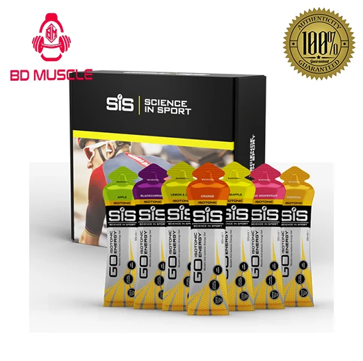 GO ISOTONIC ENERGY GELS - 7 PCS VARIETY PACKS