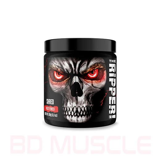 JNX Sports The Ripper Shredding Thermogenic Fat Burner, Pre-Workout  30 Servings