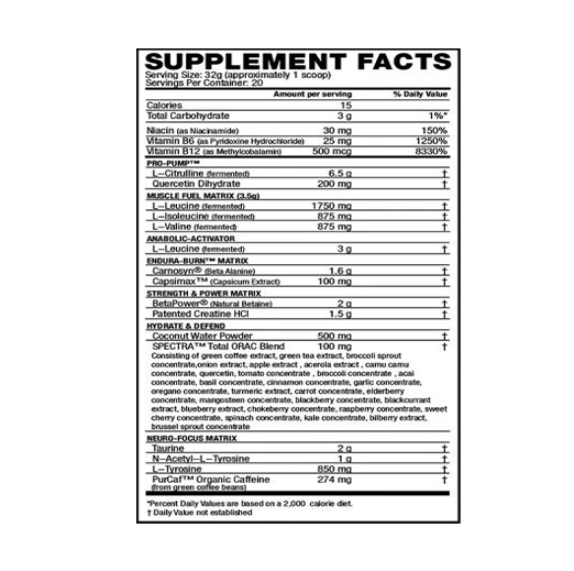 Kaged Muscle Pre Kaged Meximum pump, Focus ,Energy