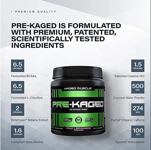 Kaged Muscle Pre Kaged Meximum pump, Focus ,Energy