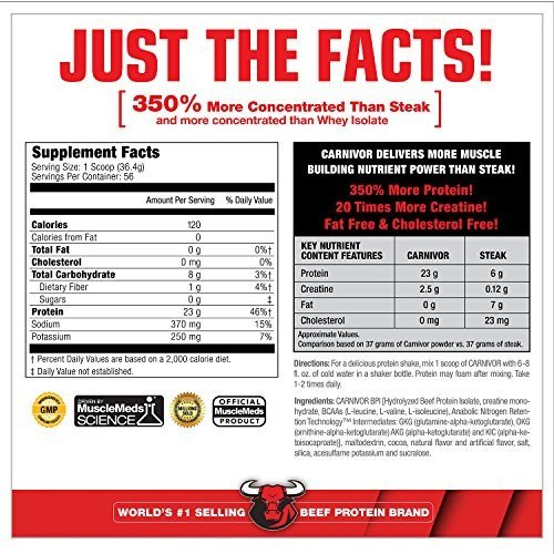 MuscleMeds Carnivor Beef Protein Isolate