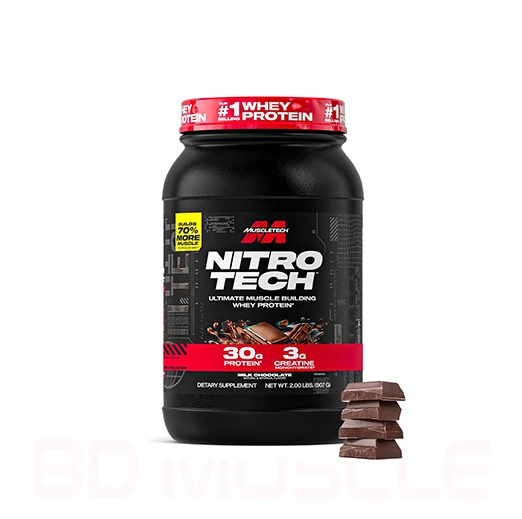 NITROTECH WHEY PROTEIN POWDER NEW PACKING