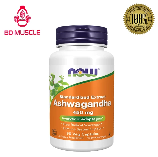 Now Foods Ashwagandha 450 mg veg cap