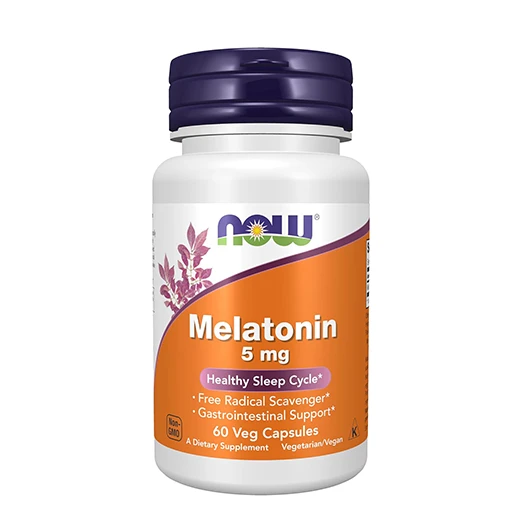 Now Foods Melatonin 5 mg Veg Capsules