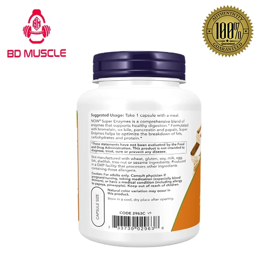Now Foods Super enzymes Capsule