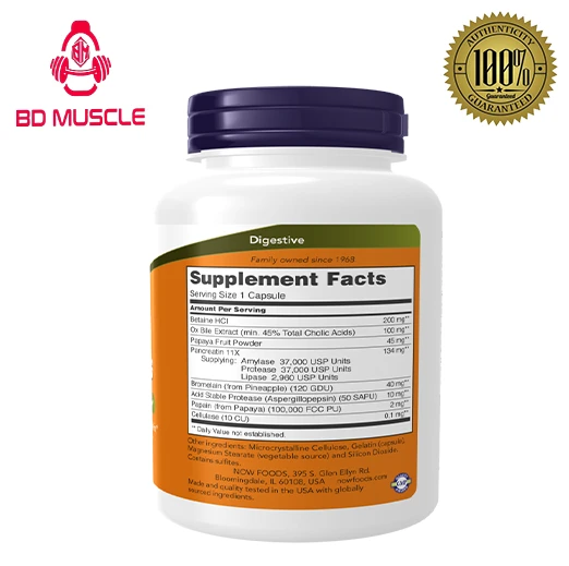 Now Foods Super enzymes Capsule
