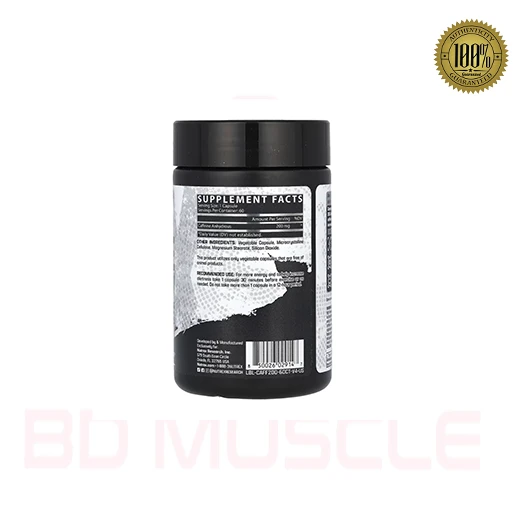 NUTREX CAFFEINE 200mg per Capsule 60 Serving