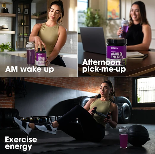 Optimum Nutrition Amino Energy - Pre Workout with Amino Acids, 30 Servings