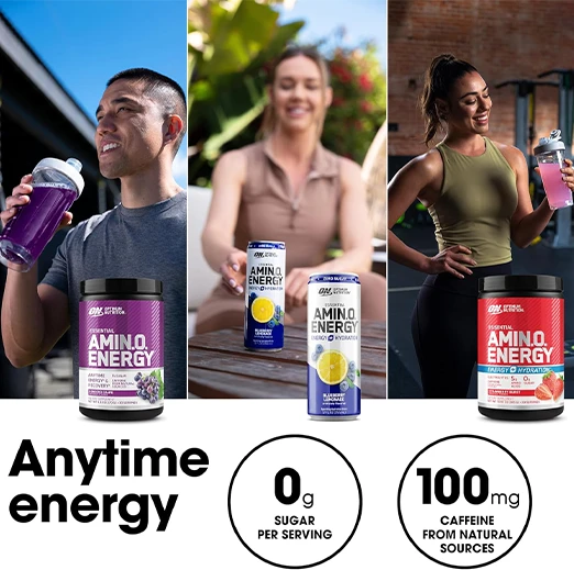 Optimum Nutrition Amino Energy - Pre Workout with Amino Acids, 30 Servings