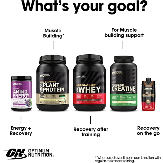 Optimum Nutrition Amino Energy - Pre Workout with Amino Acids, 30 Servings
