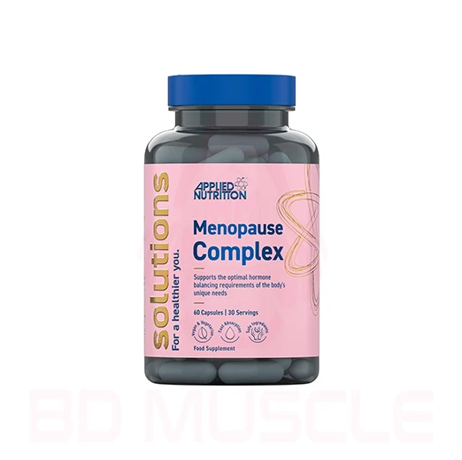 Applied Nutrition Menopause Complex Solutions Enhances Hormonal Balance - (60 Capsules – 30 Servings)