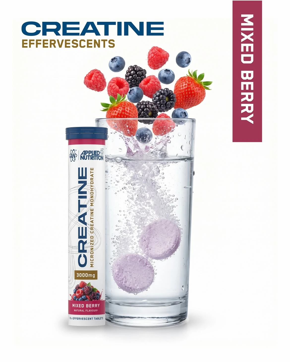 Creatine Monohydrate Effervescent Tablets